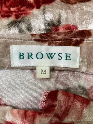 BROWSE/Tシャツ/カットソー/トップス/ベージュ/M