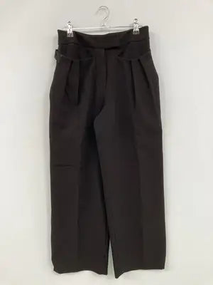 EMPORIO ARMANI/エンポリオアルマーニ/スラックス/パンツ/ブラック/USA 38