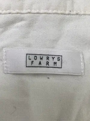LOWRYS FARM/ローリーズファーム/シャツ/ブラウス/トップス/ホワイト/FREE