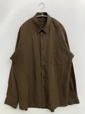 VAN HEUSEN/ヴァンヒューゼン/シャツ/ブラウス/トップス/ブラウン/L