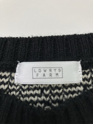 LOWRYS FARM/ローリーズファーム/ニット/セーター/トップス/ブラック/F