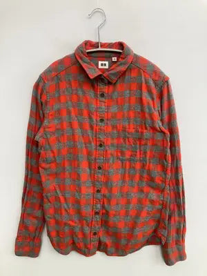 UNIQLO/ユニクロ/シャツ/ブラウス/トップス/レッド/M