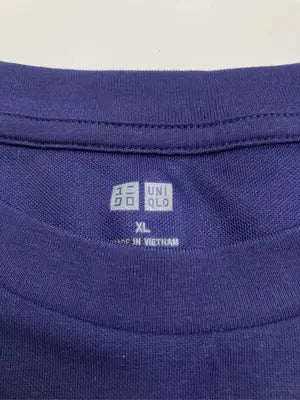 UNIQLO/ユニクロ/ノースリーブ/トップス/ネイビー/XL