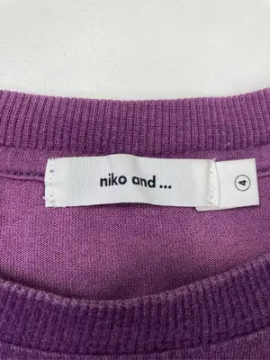 niko and .../ニコアンド/スウェット/トップス/パープル/4