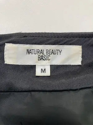 NATURAL BEAUTY BASIC/ナチュラルビューティーベーシック/ショート/ミニスカート/スカート/ブラック/M