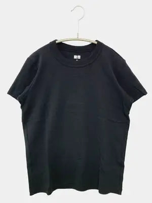 UNIQLO U/ユニクロユー/Tシャツ/カットソー/トップス/ブラック/M