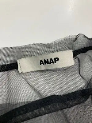 ANAP/アナップ/Tシャツ/カットソー/トップス/ブラック/F