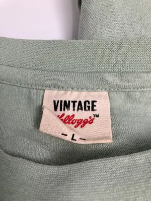 Kellogg's/Tシャツ/カットソー/トップス/ライトグリーン/L