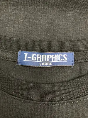 T-GRAPHICS/ティーグラフィックス/Tシャツ/カットソー/トップス/ブラック/L