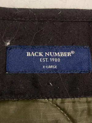 BACK NUMBER/バックナンバー/ミリタリージャケット/ジャケット/アウター/カーキ/X-LARGE