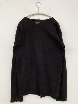 AVIREX U.S.A./アヴィレックスユーエスエー/ニット/セーター/トップス/ブラック