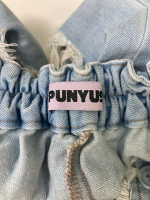 PUNYUS/プニュズ/デニムパンツ/パンツ/スカイブルー/1