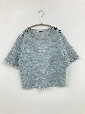 trf/Tシャツ/カットソー/トップス/スカイブルー/S