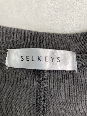 SELKEYS/ノースリーブ/トップス/グレー/M