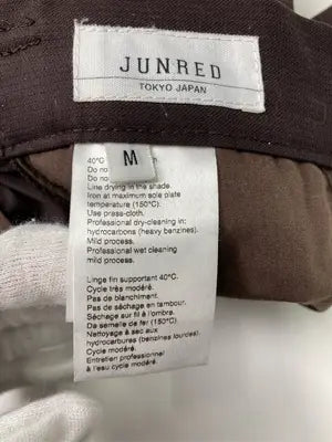JUNRED/ジュンレッド/スラックス/パンツ/ブラウン/M
