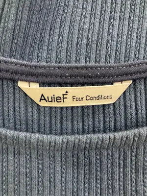 AuieF/Tシャツ/カットソー/トップス/ブルー/38