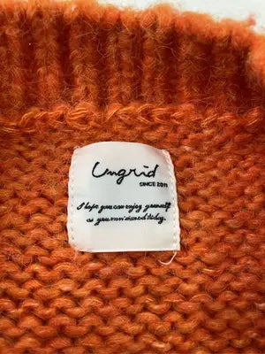 Ungrid/アングリッド/ニット/セーター/トップス/オレンジ/F