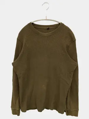 UNIQLO/ユニクロ/Tシャツ/カットソー/トップス/カーキ/M