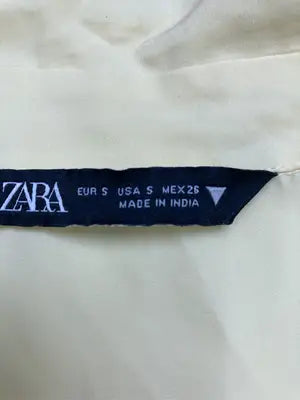 ZARA/ザラ/シャツ/ブラウス/トップス/イエロー/EUR S