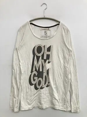 Tシャツ/カットソー/トップス/ホワイト/USA M