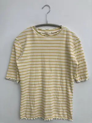 GLACIER/グラシア/Tシャツ/カットソー/トップス/ホワイト/L