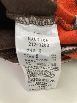 NAUTICA/ノーティカ/Tシャツ/カットソー/トップス/ブラウン/S