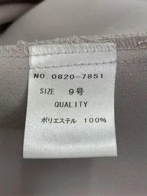 Aga/ワンピース/ワンピース/ドレス/ベージュ/9号