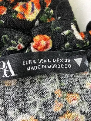 ZARA/ザラ/ワンピース/ワンピース/ドレス/ブラック/L
