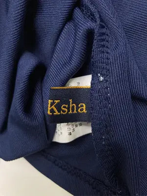 AsheKsha/Tシャツ/カットソー/トップス/ネイビー/F