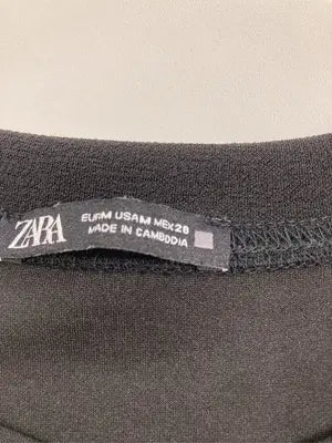 ZARA/ザラ/Tシャツ/カットソー/トップス/ブラック/m