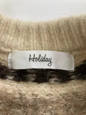 HOLIDAY/ホリデイ/ニット/セーター/トップス/ベージュ/F