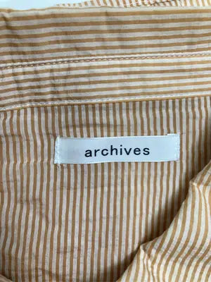 archives/アルシーヴ/シャツ/ブラウス/トップス/ベージュ/M