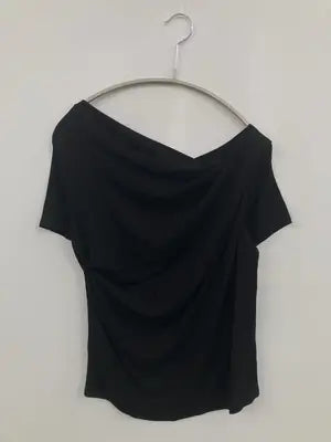 Ranan/ラナン/Tシャツ/カットソー/トップス/ブラック/M  バスト79～87　身長154～162