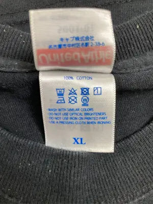 United Athle/ユナイテッドアスレ/Tシャツ/カットソー/トップス/ブラック/XL
