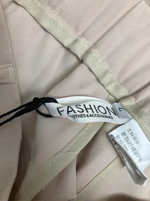 Fashion/ファッション/スラックス/パンツ/ベージュ/L