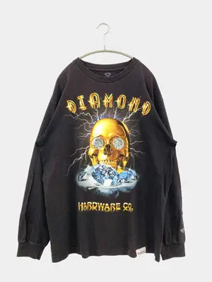 Diamond/Tシャツ/カットソー/トップス/ブラック/L