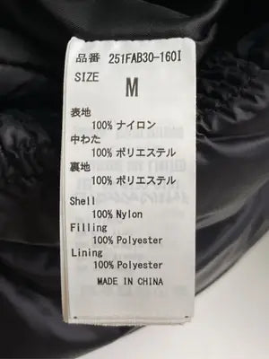 AZUL by MOUSSY/アズールバイマウジー/ダウンジャケット/コート/ジャケット/アウター/ブラック/M
