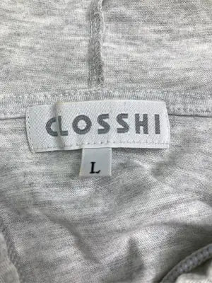 CLOSSHI/クロッシー/パーカー/トップス/グレー/L