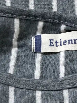 ETIENNE/チュニック/ワンピース/ドレス/グレー/L