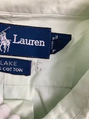 Ralph Lauren/ラルフローレン/シャツ/ブラウス/トップス/ライトグリーン/LL
