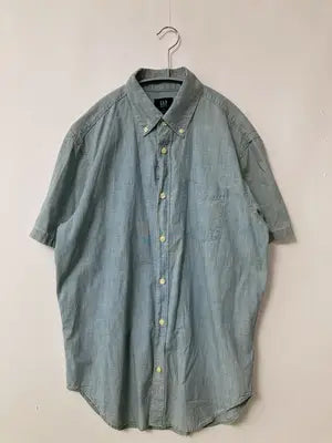 GAP/ギャップ/シャツ/ブラウス/トップス/スカイブルー/S