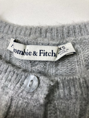 Abecrombie　＆　Fitch/アバクロンビーアンドフィッチ/カーディガン/ボレロ/トップス/グレー/XS