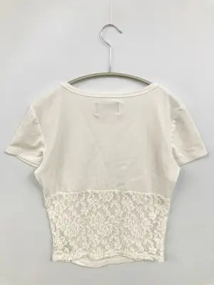 Nope girl/ノープガール/Tシャツ/カットソー/トップス/ホワイト/F