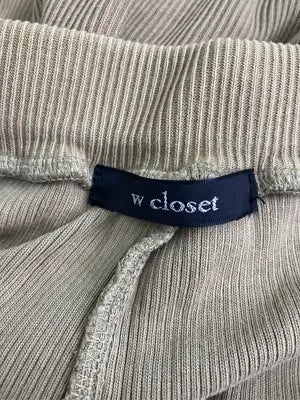 w closet/ダブルクローゼット/その他パンツ/パンツ/ベージュ/F
