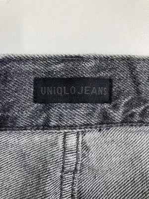 UNIQLO/ユニクロ/デニムパンツ/パンツ/グレー/24 (61cm)