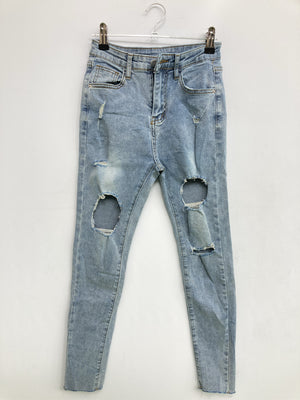 デニムパンツ/パンツ/スカイブルー/S