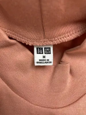 UNIQLO/ユニクロ/Tシャツ/カットソー/トップス/オレンジ/M