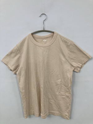 UNIQLO/ユニクロ/Tシャツ/カットソー/トップス/ベージュ/XXL