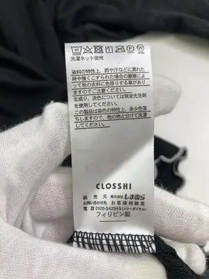 CLOSSHI/クロッシー/Tシャツ/カットソー/トップス/ブラック/M