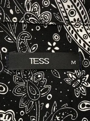 TESS/シャツ/ブラウス/トップス/ブラック/M